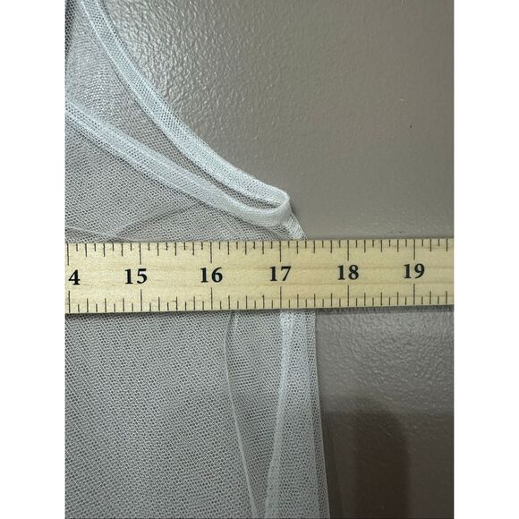NWOT Free People Intimately White Sheer Push Send Mini Slip Women's Small - Picture 7 of 8